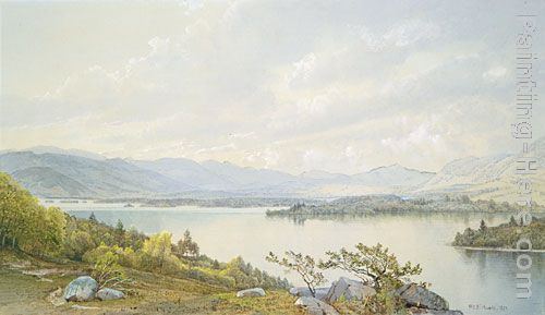 William Trost Richards Lake Squam and the Sandwich Mountains